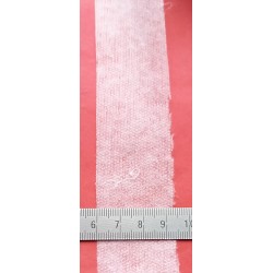 Flizelininė klijuojama sutvirtinimo juostelė, 35 mm pločio, balta/200m