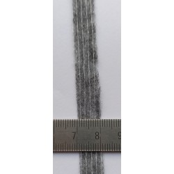 Non-Woven iron-on Hem tape, 10 mm, gray/100m