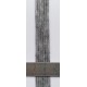 Prasiūto flizelino klijuojama sutvirtinimo juostelė, 15 mm pločio, pilka/200m