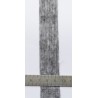 Non-Woven iron-on Hem tape, 25 mm, gray/100m