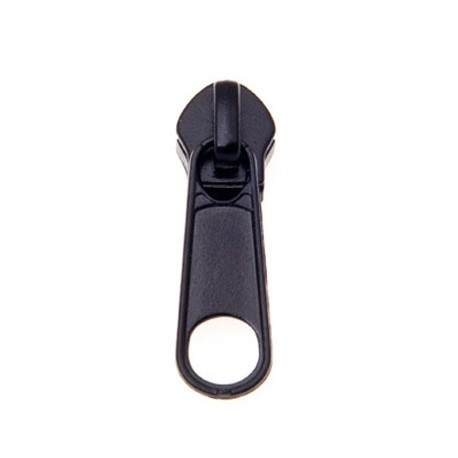 Slider for nylon zipper tapes waterproof 5 non lock black/1pc.
