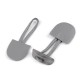 Duffle Coat / Toggle Horn Button Fastener art.740482/10, gray/1pc.
