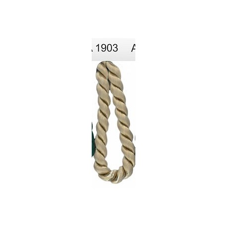 Twisted satin cord 2mm, color A1903 - beige/1m