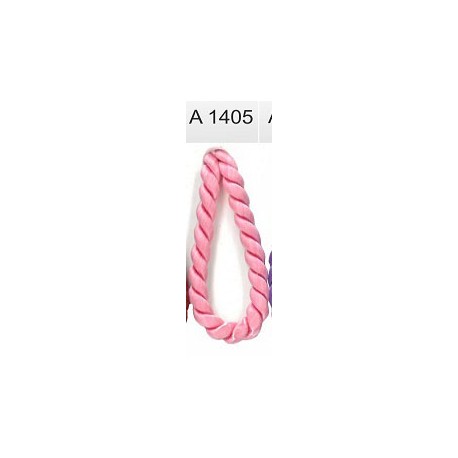 Twisted satin cord 2mm, color A1405 - rose/1m