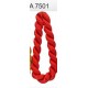 Twisted satin cord 2mm, color A7501 - red/1m