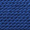 Twisted satin cord 3.2 mm 2 strands art. WS-3,2, color - dark blue/1 m
