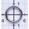 Welded Round Ring 12 mm Nickel Plate art.OZK10/100 pcs.