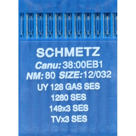 Needles UY 128 GAS SES No.80/12 for Jersey for Flat Seam Machine