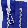 Plastic Zipper close-end P6 16 mm color T-20 - royal/Silver Teeths/1 pc.