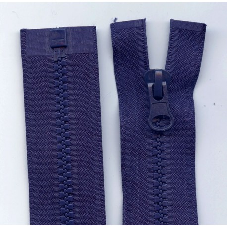 Plastic Zipper open-end P6 40 cm navy/1 pc.