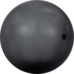 Swarovski Crystal Pearl 6 mm, color - black/50 pcs.
