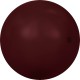Swarovski Crystal Pearls art.5810/8 mm, color 538 - bordeaux/1 pc.