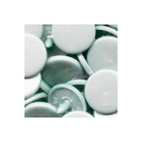 17621 Plastic Snap Fasteners 12.4 mm, colour B13-silver/25 pcs.