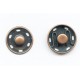 Sew-on Snap Fasteners 19 mm stainless, copper/1 pc.