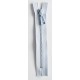 Plastic Zipper P60 16 cm length, color T-34 - light sky blue