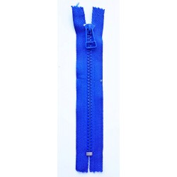 Plastic Zipper P60 16 cm length, color T-21 - blue