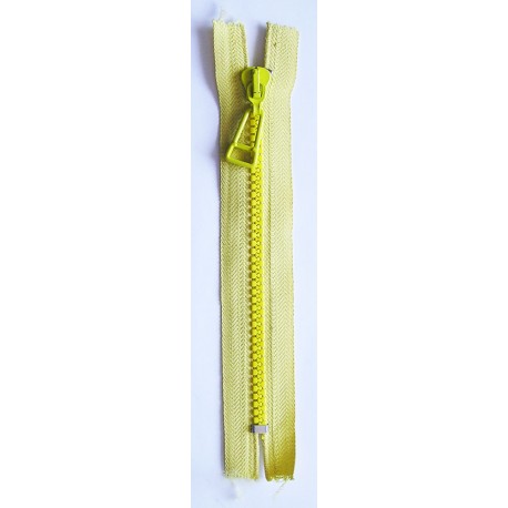 Plastic Zipper P60 16 cm length, color T-05 - lemon yellow