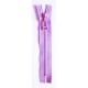 Plastic Zipper P60 16 cm length, color T-40 - light lilac