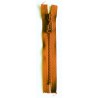 Plastic Zipper P60 16 cm length, color T-43 - light brown