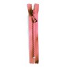 Plastic Zipper P60 16 cm length, color T-41 - red bricks