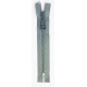 Plastikinis užtrauktukas P60 16 cm ilgio, spalva T28 - pilkšva alyvuogių