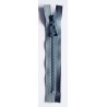 Plastic Zipper P60 16 cm length, color T-18A - greenish gray