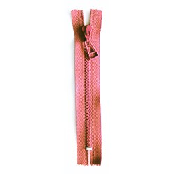 Plastic Zipper P60 25 cm length, color T-41 - red bricks