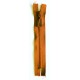 Plastic Zipper P60 25 cm length, color T-43 - light brown