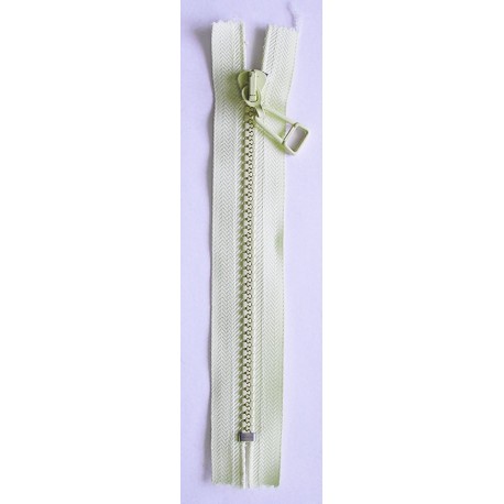 Plastic Zipper P60 25 cm length, color T-55 - cream