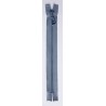 Plastic Zipper P60 25 cm length, color T-58 - gray
