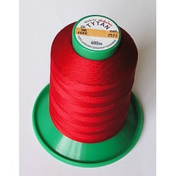 Polyester upholstery thread "Tytan 20 WR/600m" color 2523  - red/1pc.