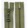 Plastic Zipper P60 30 cm length, color T-57 - moss