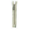 Plastic Zipper P60 30 cm length, color T-56 - brownish olive/1 pc.