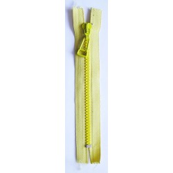 Plastic Zipper P60 30 cm length, color T-05 - lemon yellow