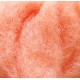 Carded Wool for Felting color 4007 - peach/25 g