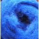 Carded Wool for Felting colour 6002 - royal blue/25 g