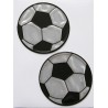 Reflex Stickers "Football balls" silver