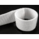 Velcro dvipusė žemo profilio juosta 20 mm balta/1 m