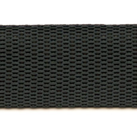 Polypropylene Webbing 80 mm black/1 m