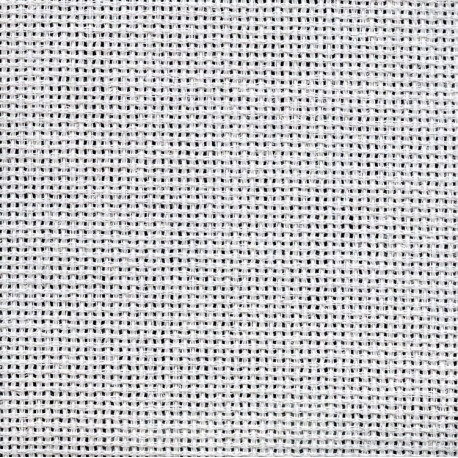 Cotton Cross Stitch Fabric art.30112/11 count/145 cm/FOY2, white/1 m