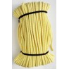 22292 Cotton braided cord 5 mm yellow lemon/1 m