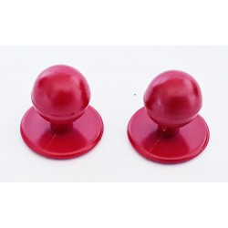 Buttons for chefs' clothes red/1 pc