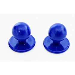 Buttons for chefs' clothes blue/1 pc