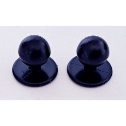 Buttons for chefs' clothes navy blue/1 pc