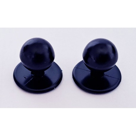 Buttons for chefs' clothes navy blue/1 pc