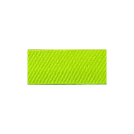 Satin Bias Binding width 20 mm folded, color 113a - lime/1 m