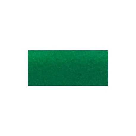 Satin Bias Binding width 20 mm folded, color 124 - green/1 m