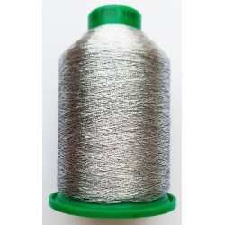Metalizuotieji siuvinėjimo siūlai "IRISMET",spalva 3996 - tamsi sidabro/1000 m