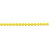Ribbon of Flower Applications art.T-31, color 3075 - turquoise/1m