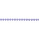 Ribbon of Flower Applications art.T-31, color 2640 - lilac/1m